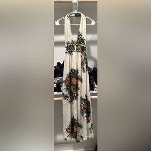 ILLA ILLA Tropical Print Maxi Skirt